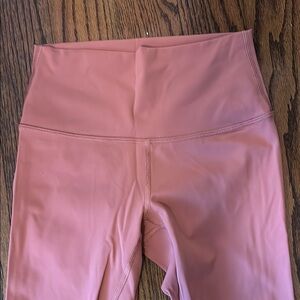 Lululemon Pink High-Waisted Leggings